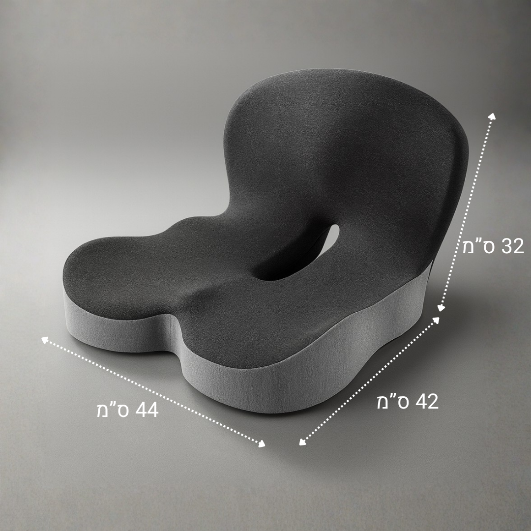 כרית הישיבה הארגונומית Rest+ מבית Sleem